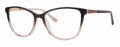 Liz Claiborne L 676 Shadow Grey Pink (HAQ) Eyeglasses - Color Image