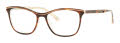 Liz Claiborne L 453 Havana Peach (0HMV) Eyeglasses - Color Image