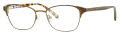 Liz Claiborne L 454 Brown (009Q) Eyeglasses - Color Image
