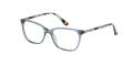 Liz Claiborne L 657 Aqua Crystal (0E1N) Eyeglasses - Color Image