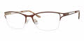 Liz Claiborne L 661 Matte Brown (0YZ4) Eyeglasses - Color Image
