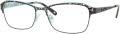Liz Claiborne L 655 Black Tea (0ETJ) Eyeglasses - Color Image