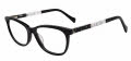 Lucky Brand VLBD244 Black with Silver (0BLA) Eyeglasses - Color Image