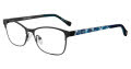 Lucky Brand Kids D713-Children's Black Eyeglasses - Color Image