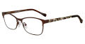 Lucky Brand Kids D713-Children's Brown Eyeglasses - Color Image
