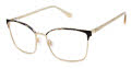 Lulu Guinness L235 Gold/Black (GLD) Eyeglasses - Color Image