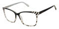 Lulu Guinness L236 Black/Animal (BLK) Eyeglasses - Color Image