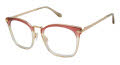 Lulu Guinness L944 Raspberry/Gold (RAS) Eyeglasses - Color Image