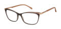 Lulu Guinness L219 Grey  Rose Gold (GRY) Eyeglasses - Color Image