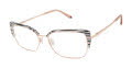 Lulu Guinness L224 Rose Gold (RGD) Eyeglasses - Color Image