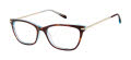 Lulu Guinness L922 Tortoise over Blue (TOR) Eyeglasses - Color Image