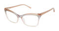 Lulu Guinness L929 Grey Blush (GRY) Eyeglasses - Color Image