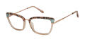 Lulu Guinness L930 Blush Tortoise (BLS) Eyeglasses - Color Image