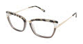 Lulu Guinness L930 Grey Crystal (GRY) Eyeglasses - Color Image