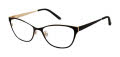 Lulu Guinness L301 Black (BLK) Eyeglasses - Color Image