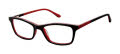 Lulu Guinness L302 Tortoise Red (TOR) Eyeglasses - Color Image