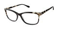 Lulu Guinness L211 Black (BLK) Eyeglasses - Color Image