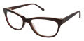 Lulu Guinness L910 Burgundy (BUR) Eyeglasses - Color Image