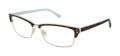 Lulu Guinness L203 Tortoise / Gold (TOR) Eyeglasses - Color Image