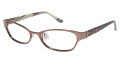 Lulu Guinness L751 Brown (BRN) Eyeglasses - Color Image