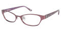 Lulu Guinness L751 Wine (BUR) Eyeglasses - Color Image