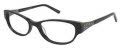 Lulu Guinness L844 Black (BLK) Eyeglasses - Color Image