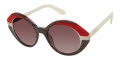 Lulu Guinness L185 Black/Red - BLK Sunglasses - Color Image