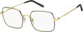 Marc Jacobs Marc 507 Gold Black (0RHL) Eyeglasses - Color Image