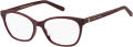 Marc Jacobs Marc 539 Opal Burgundy (0LHF) Eyeglasses - Color Image