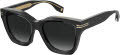 Marc Jacobs MJ 1000/S Black / Grey Gradient (0807/9O) Sunglasses - Color Image