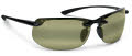 Maui Jim Banyans-412 Gloss Black / Maui HT PolarizedPlus2 Lens (HT412-02) Sunglasses - Color Image
