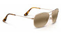 Maui Jim Readers Cliff House Reader-247 Gold / HCL Bronze PolarizedPlus2 Lens H247-1615 (+1.50 Power) Sunglasses - Color Image