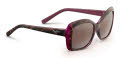 Maui Jim Orchid-735 Tortoise with Raspberry / Maui Rose PolarizedPlus2 Lens (R735-12B) Sunglasses - Color Image