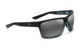 Maui Jim Alenuihaha-839 Grey Black Stripe / Neutral Grey PolarizedPlus2 Lens (839-11D) Sunglasses - Color Image