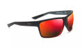 Maui Jim Alenuihaha-839 Burgundy Stripe / Hawaii Lava Mirror PolarizedPlus2 Lens (RM839-07C) Sunglasses - Color Image