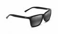 Maui Jim Cruzem-864 Black Gloss / Neutral Grey PolarizedPlus2 Lens (864-02) Sunglasses - Color Image