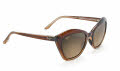 Maui Jim Lotus-827 Chocolate Fade / HCL Bronze PolarizedPlus2 Lens (HS827-01) Sunglasses - Color Image