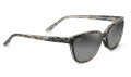 Maui Jim Honi-758 Grey Tortoise Stripe / Neutral Grey PolarizedPlus2 Lens (GS758-11S) Sunglasses - Color Image
