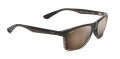 Maui Jim Onshore-798 Chocolate Fade / HCL Bronze PolarizedPlus2 Lens (H798-01) Sunglasses - Color Image