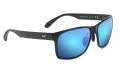 Maui Jim Red Sands-432 Matte Black / Blue Hawaii Mirror PolarizedPlus2 Lens (B432-2M) Sunglasses - Color Image