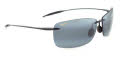 Maui Jim Lighthouse-423 Gloss Black / Neutral Grey PolarizedPlus2 Lens (423-02) Sunglasses - Color Image