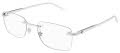 Mont Blanc MB0279O Silver (001) Eyeglasses - Color Image