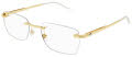 Mont Blanc MB0279O Gold (002) Eyeglasses - Color Image