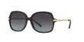 Michael Kors MK2024F - Alternate Fit Black / Light Grey Gradient Lens (316011) Sunglasses - Color Image