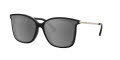 Michael Kors MK2079U Black / Silver Grey Gradient Mirror Polarized Lens (333282) Sunglasses - Color Image