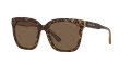 Michael Kors MK2163 - San Marino Brown / Brown Solid Lens (391773) Sunglasses - Color Image