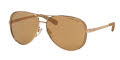 Michael Kors MK5004 - Chelsea Rose Gold-Taupe / Rose Gold Flash Lens (1017R1) Sunglasses - Color Image