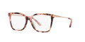Michael Kors MK4101U Pink Tortoise (3009) Eyeglasses - Color Image