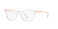 Michael Kors MK4105BU Transparent Clear (3999) Eyeglasses - Color Image