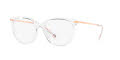 Michael Kors MK4106U Clear Transparent (3255) Eyeglasses - Color Image